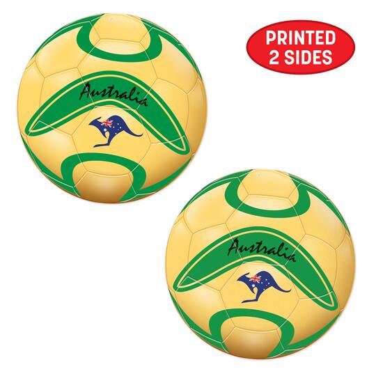 Beistle 10" Soccer Ball Cutouts